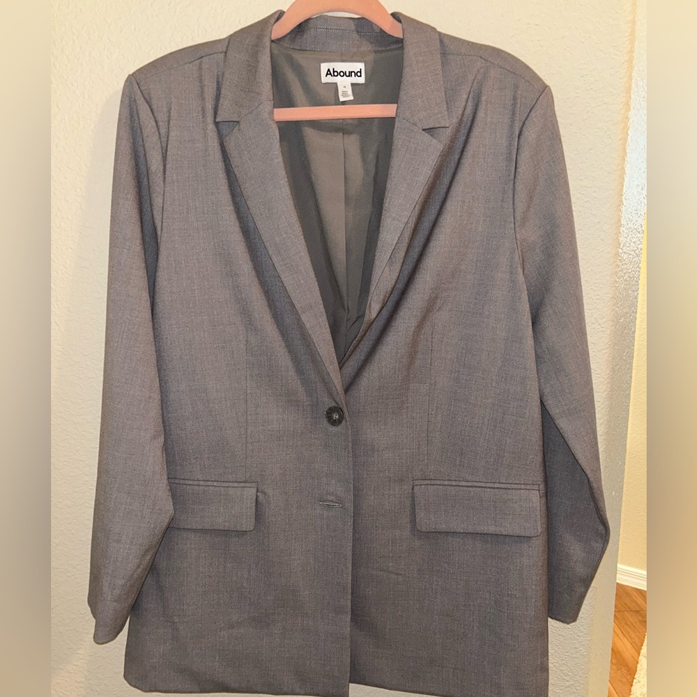Gray Blazer
